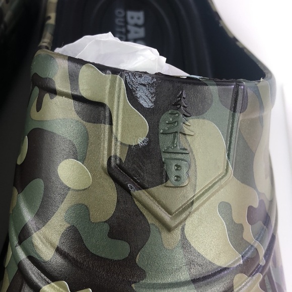 BASS Outdoor Camo Field Slides Clogs Shoes size 12 - Picture 11 of 12